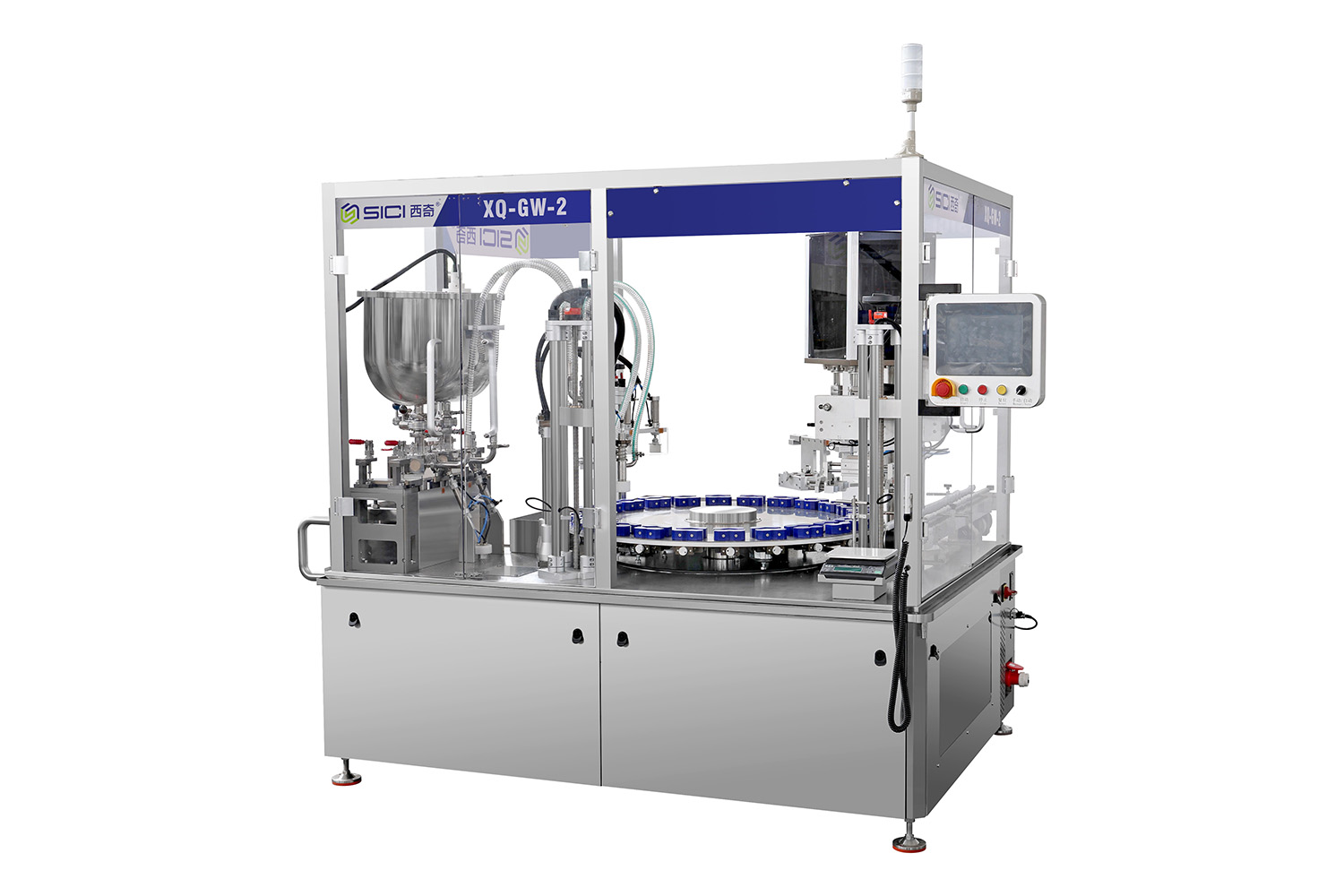 Automatic Rotary Filling And Capping Machine