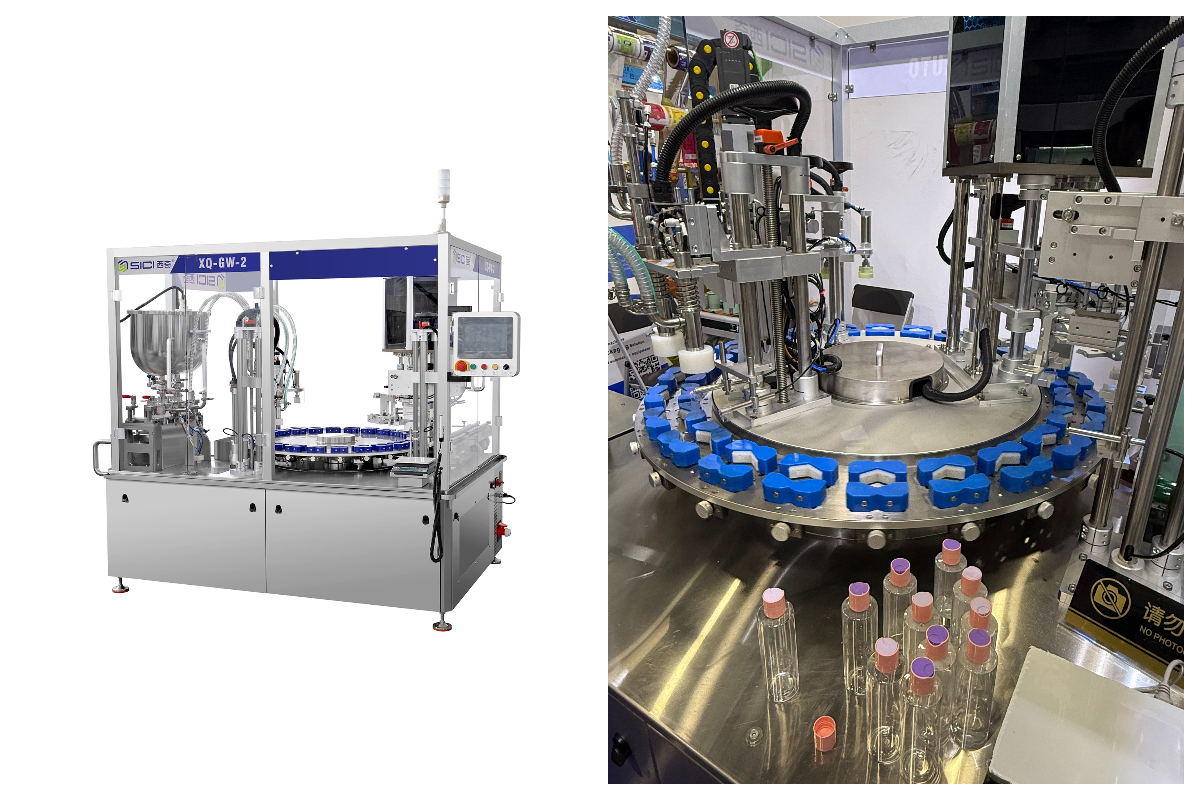 Rotary filling &capping machine